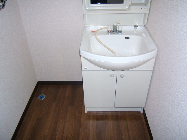 Washroom. You can put a washing machine