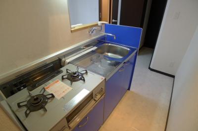 Kitchen. Gas stove comes with from the beginning ☆