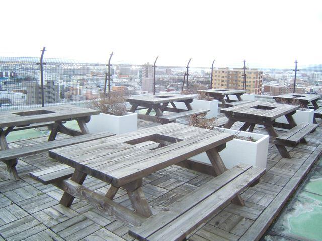 Other common areas. Rooftop barbecue space