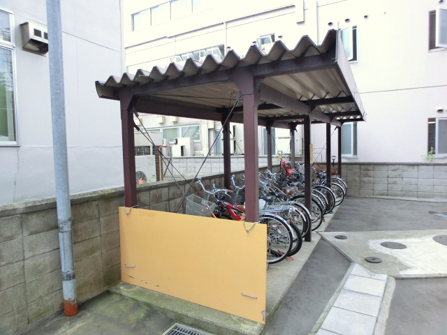 Other common areas. Bicycle parking space