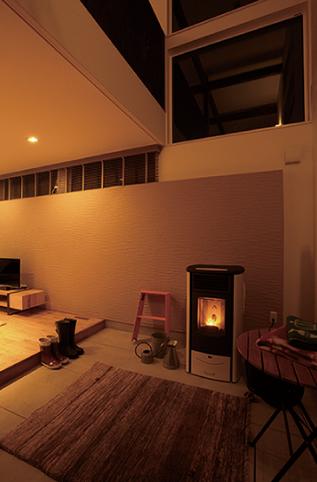 Other introspection. The widely taken pellet stove filled with warm air and light the premises to versatile dirt floor space was