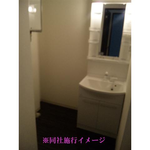 Washroom.  ※ The company construction image photo