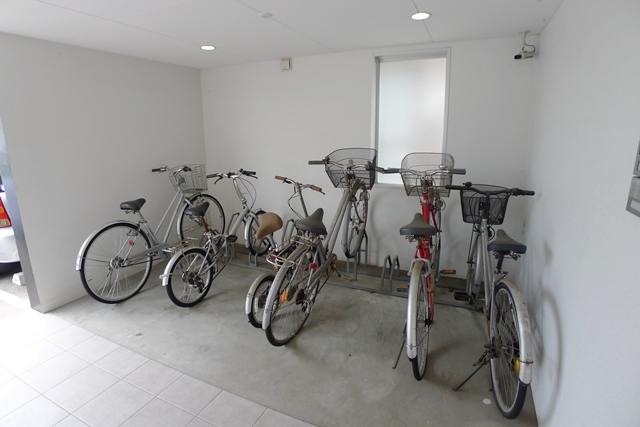 Other common areas. Bicycle-parking space