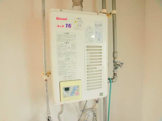 Other Equipment. Gas water heater