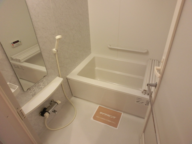 Bath. With bathroom dryer