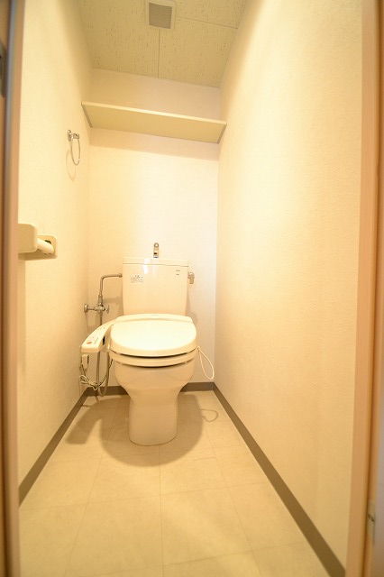 Toilet. ■ Happy with Washlet