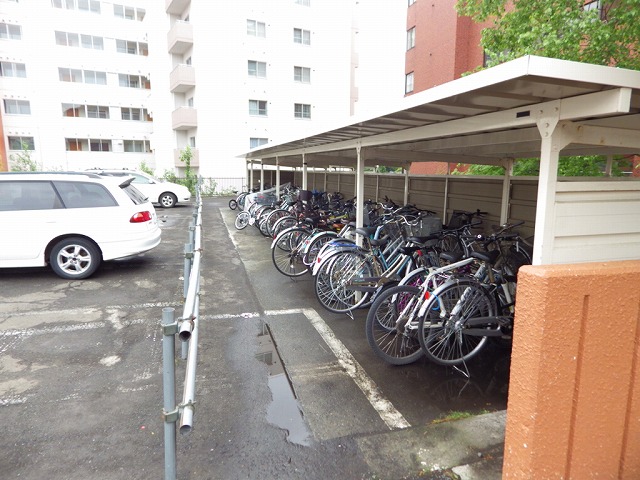 Other common areas. Bicycle-parking space