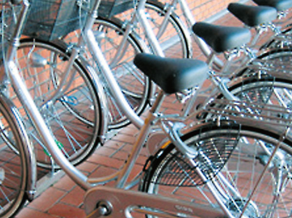 Common utility.  [Bicycle rental] Convenient bicycle rental when the little want to extend the foot. Spread range of activities is the Gun, You life becomes more fun ※ It is an example of a bicycle that is prepared