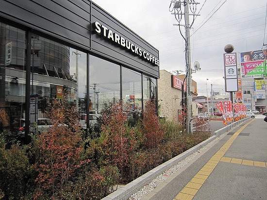 restaurant. Starbucks coffee Sapporo Misono store up to (restaurant) 420m