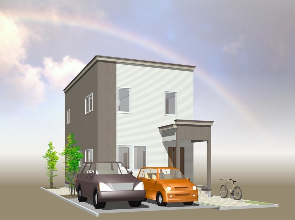 Building plan example (Perth ・ appearance). Building plan example Building price 14 million yen, Building area 99.38 sq m Pianissimo series basic plan