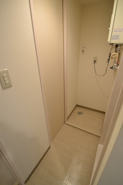 Washroom. Because there is a place washing machine, Layout are easy. 