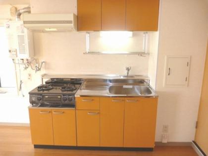 Kitchen. Kitchen is also new! Gas stove is also set