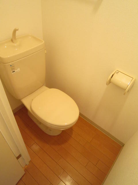 Toilet. It is a toilet with a clean! 