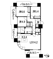Floor: 3LDK, occupied area: 81.52 sq m, Price: 32,340,000 yen ~ 33,870,000 yen