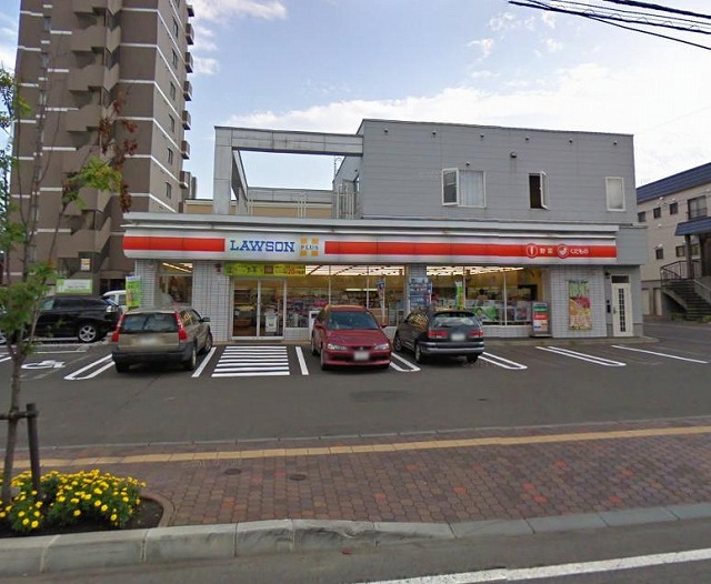 Convenience store. Lawson Sapporo Hiragishi Article 3 store up (convenience store) 104m