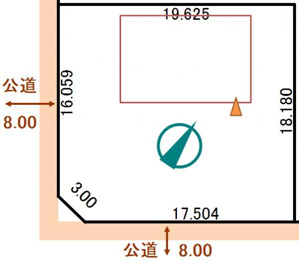 Compartment figure. 1,000,000 yen, 4LDK, Land area 354.53 sq m , Building area 101.25 sq m