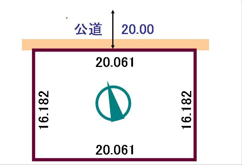 Compartment figure. 6.8 million yen, 4LDK, Land area 324.61 sq m , Building area 131.21 sq m