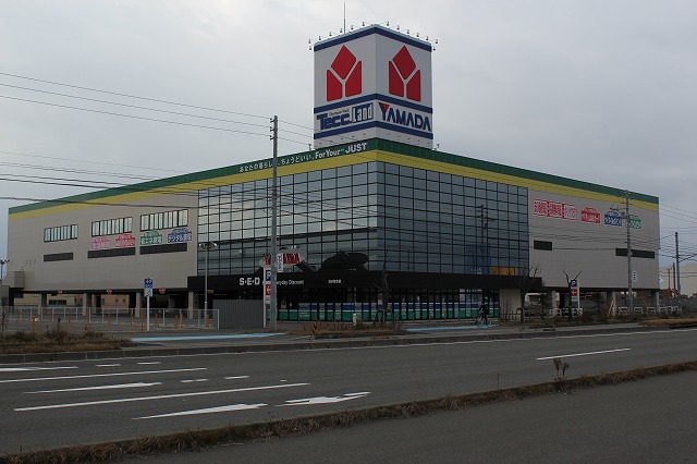 Home center. Yamada Denki Tecc Land 1878m Tomakomai to head office (home improvement)