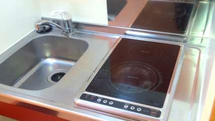 Kitchen. IH is the correspondence of the kitchen ☆ refrigerator ・ It comes with a microwave oven! ! 