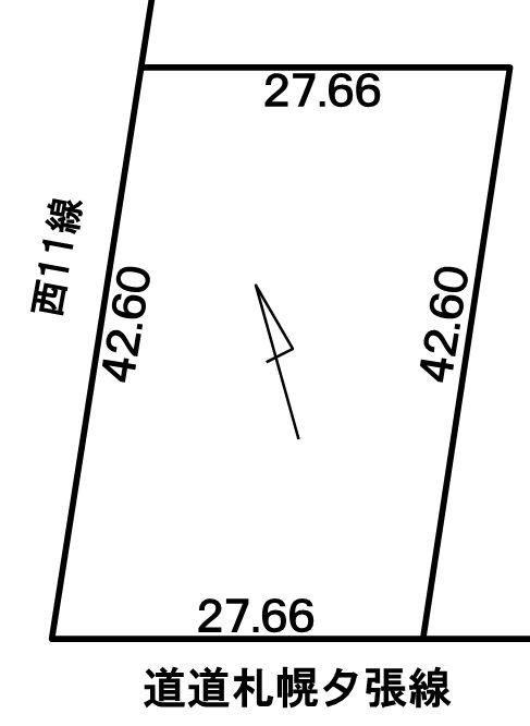 Compartment figure. Land price 9 million yen, Land area 1,161.66 sq m