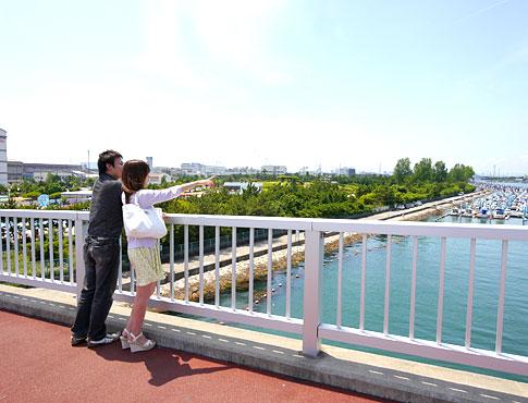 Sale already cityscape photo.  [Akashi Seaside Park] To quickly and healthily grow up children, I want full blast from playing. Happy in such a Mom and Pop, Green full of seaside park that carry the feel free to foot at any time. 