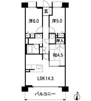Floor: 3LDK, the area occupied: 66.7 sq m, Price: 23.9 million yen