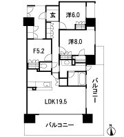 Floor: 2LDK + F, the area occupied: 90.23 sq m, Price: TBD