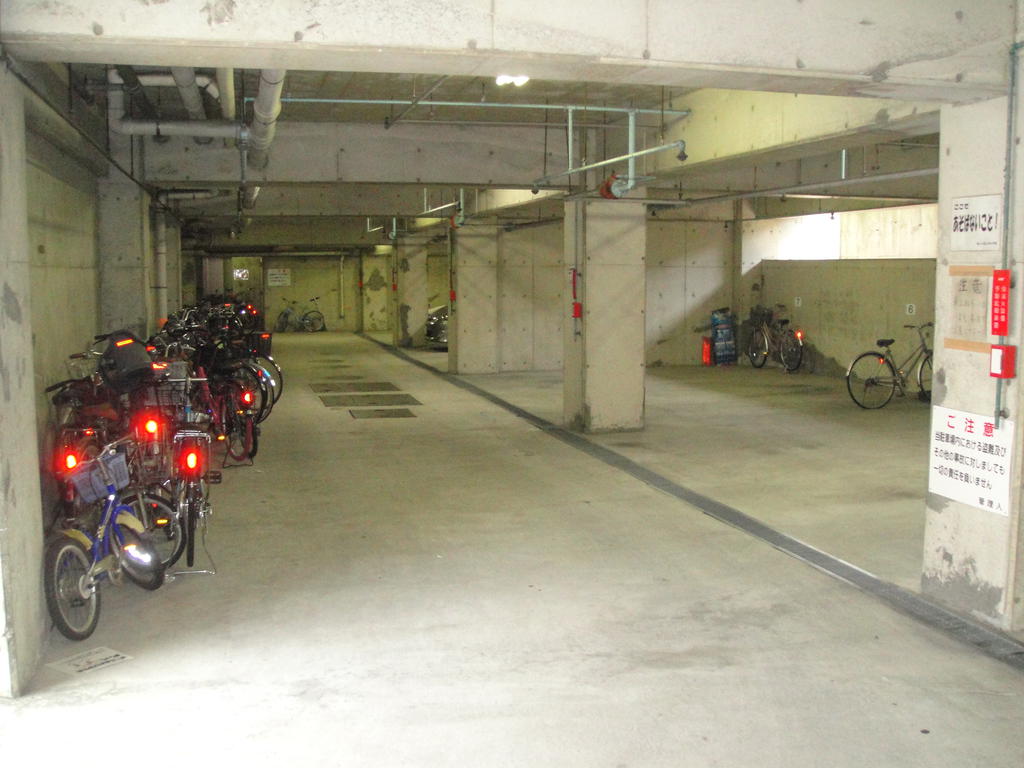 Parking lot. Underground parking