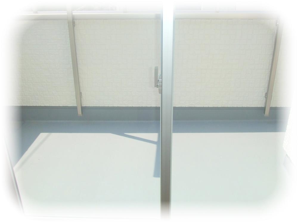 Balcony. Example of construction