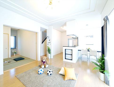 Living.  [No. 1 destination model house]  ※ The photograph is an image