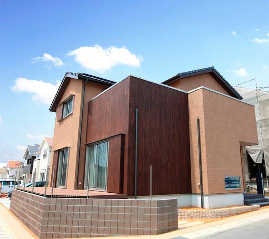 Building plan example (exterior photos). Katsumi house model house of  ■ Mai Tamon model ■  H25.5 / To 4 "GRAND OPEN"! ! ! 