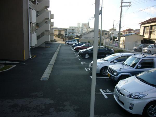 Parking lot. On-site parking photo