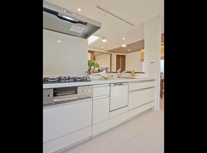 Kitchen. Indoor (June 2013) Shooting Counter kitchen overlooking the state of the family