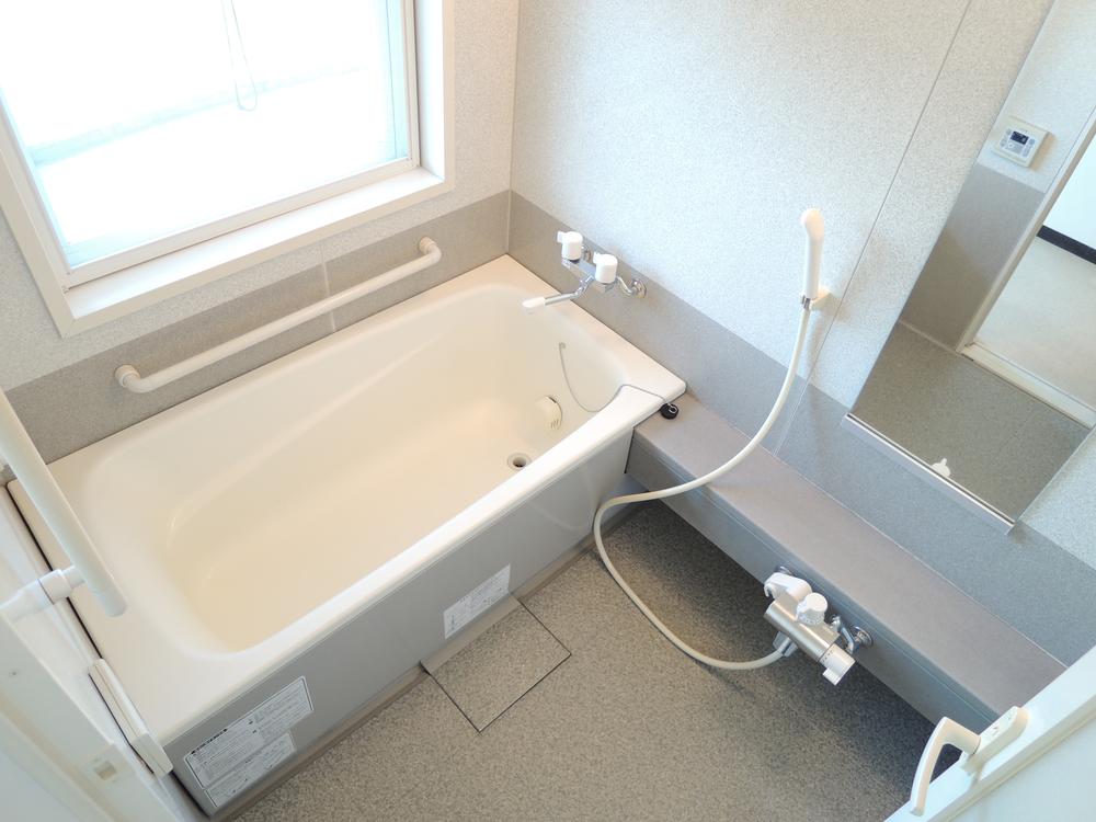 Bathroom. With bathroom heating ventilation dryer There is a window of the Ocean View