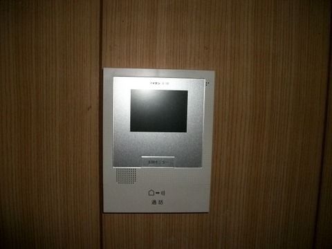 Security. With TV monitor intercom