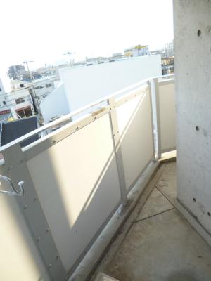 Balcony. Balconies offer spread.