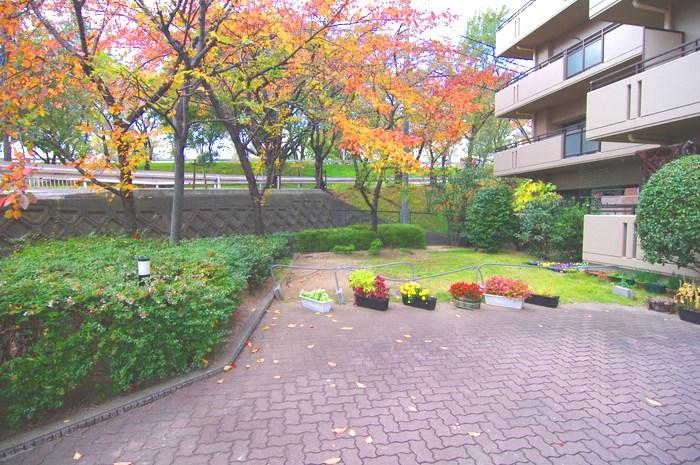 Other. Within the apartment site, Has become there are many green environment!