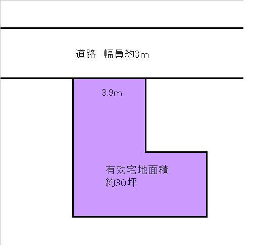 Compartment figure. Land price 16.3 million yen, Land area 102.04 sq m