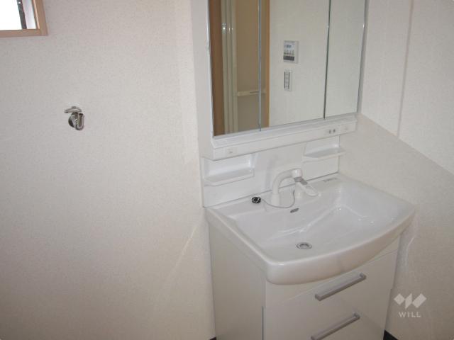 Wash basin, toilet