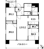 Floor: 3LDK, occupied area: 68.37 sq m, Price: 33,300,000 yen ~ 37,700,000 yen