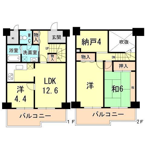 Floor plan. 3LDK+S, Price 18 million yen, Occupied area 78.67 sq m , Balcony area 10 sq m