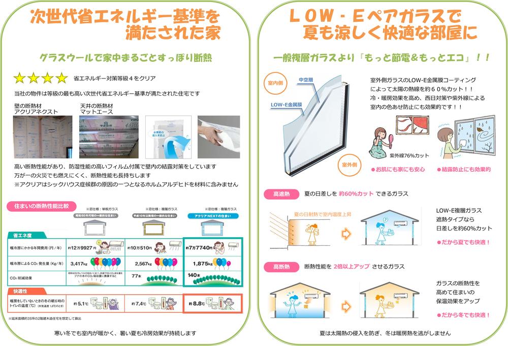 Construction ・ Construction method ・ specification. Eco-member adopted everywhere, It has a long and comfortable to spend house building