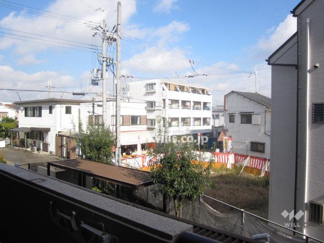 View photos from the dwelling unit. The view from the balcony (north-east direction)