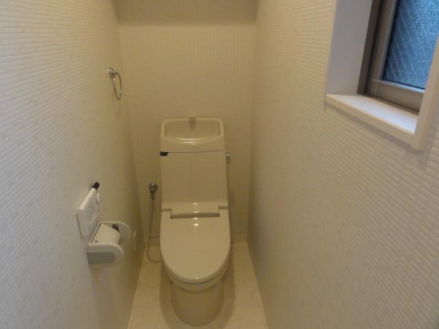 Toilet. Second floor toilet With Washlet