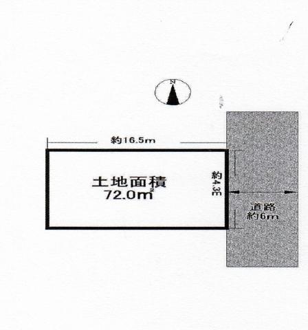 Compartment figure. Land price 15 million yen, Land area 72 sq m