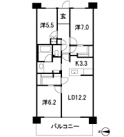 Floor: 3LDK + multi-closet, the occupied area: 78.75 sq m, Price: 30,380,000 yen