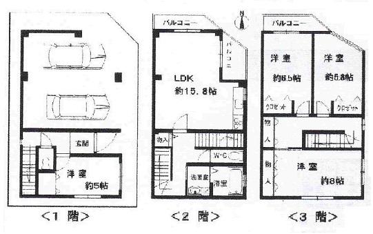 Floor plan. 26,800,000 yen, 4LDK, Land area 70.81 sq m , Building area 114.74 sq m
