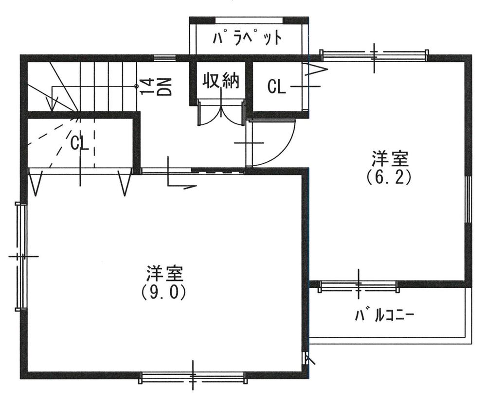 Floor plan. 26,800,000 yen, 4LDK, Land area 53.63 sq m , Building area 86.88 sq m 3 floor