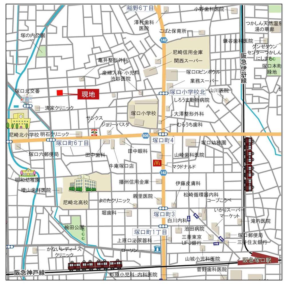 Local guide map