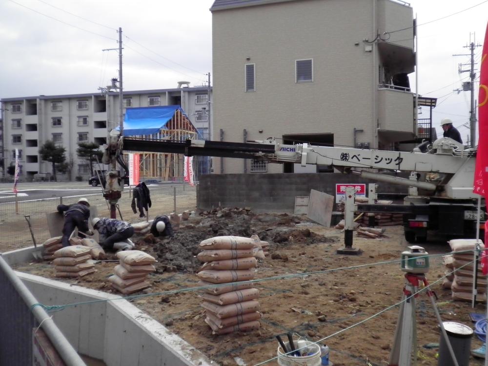 Other. H25.12.17 Ground improvement work began.  Ground improvement work is, It is construction work to strengthen the ground in order to protect the safety of the building to build on the land. 